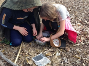 Geocaching in Sioux Park, Rapid City