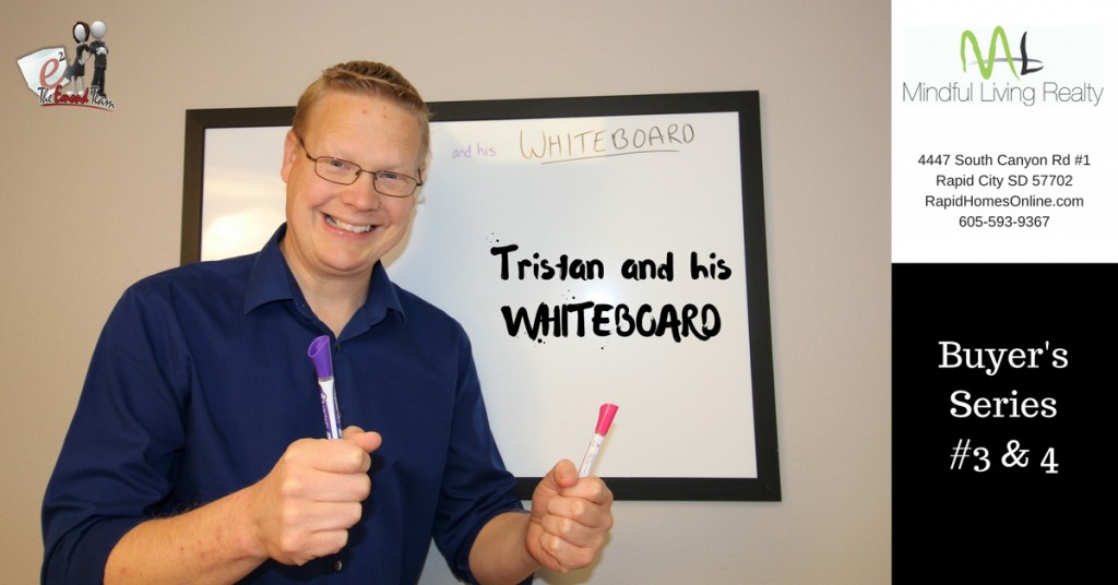 Tristan and his WHITEBOARD How to buy a house